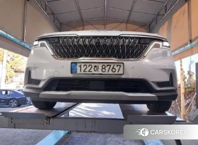 Kia Carnival 4th generation 2021 Белый из Кореи