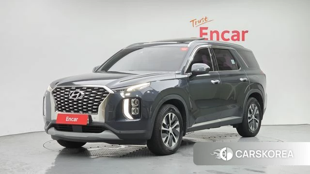 Hyundai Palisade 2019 Небесно-голубой из Кореи