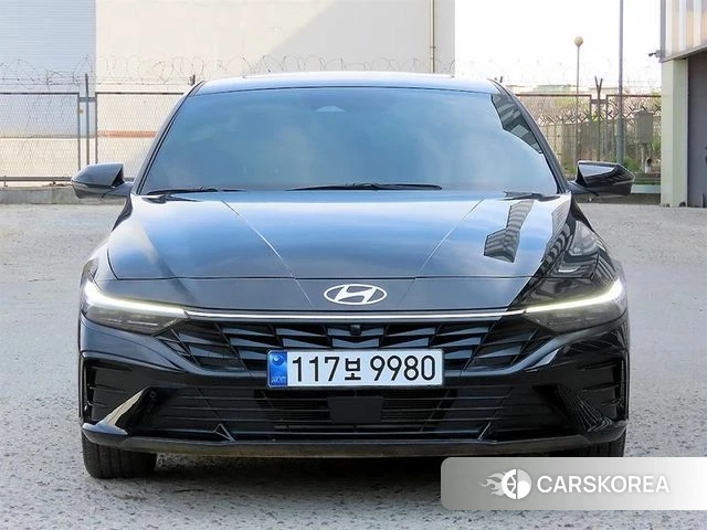 Hyundai The New Avante (CN7) 2024 Черный из Кореи