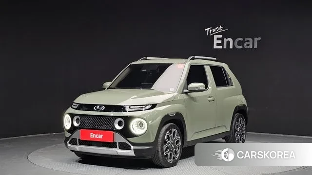 Hyundai Casper 2023 Темно-зеленый из Кореи