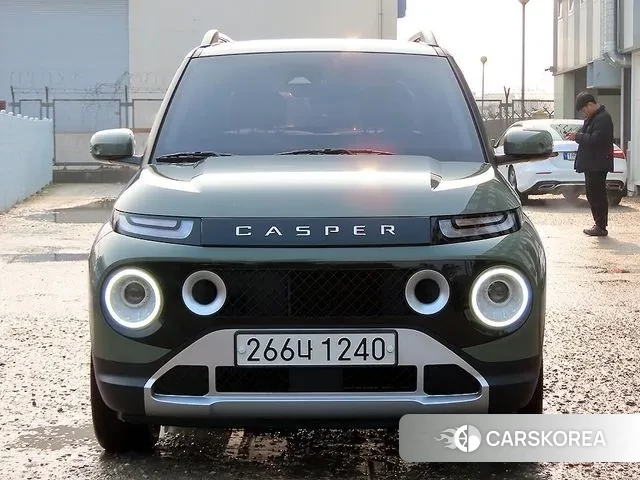 Hyundai Casper 2022 Зеленый из Кореи