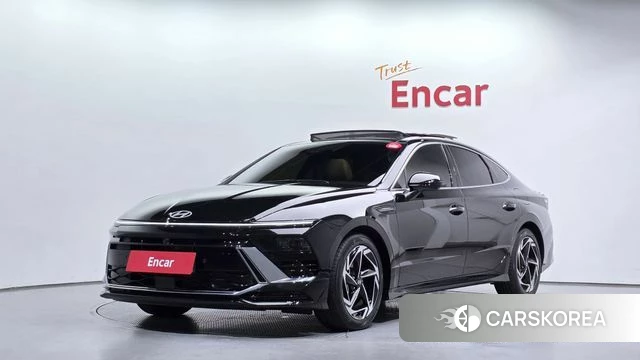 Hyundai Sonata D Edge (DN8) 2025 Черный из Кореи