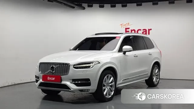 Volvo XC90 second Generation 2018 Белый из Кореи