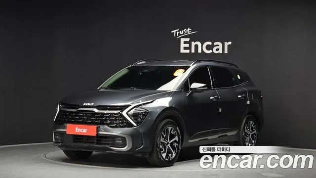 Kia Sportage 5th Generation Hybrid 2021 Серый из Кореи