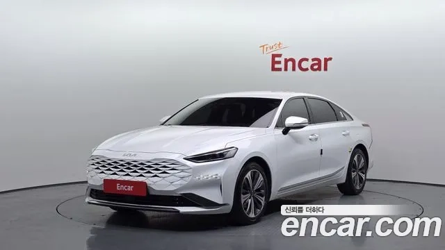 Kia K8 Hybrid 2021 Белый из Кореи