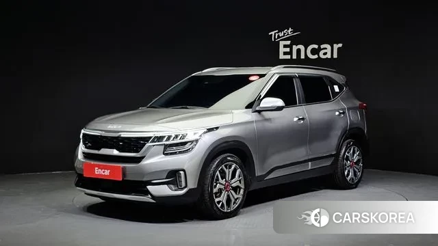 Kia Seltos 2022 Серый из Кореи