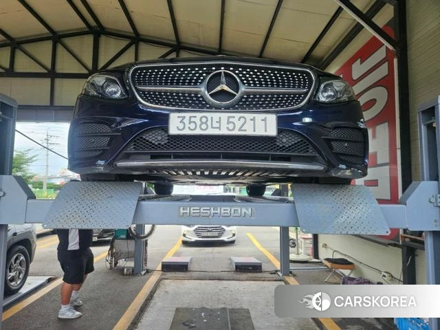 Mercedes-Benz E-Class W213 2018 Синий из Кореи