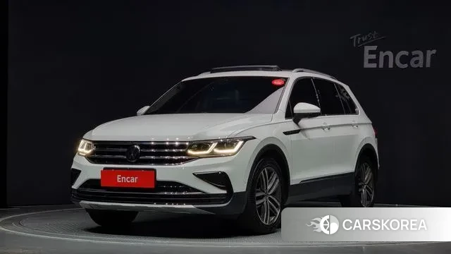 Volkswagen Tiguan second Generation 2024 Белый из Кореи