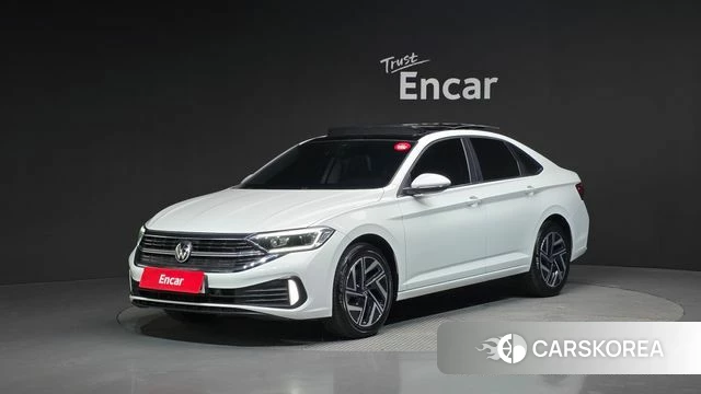 Volkswagen 7th Generation of Jetta 2023 Белый из Кореи