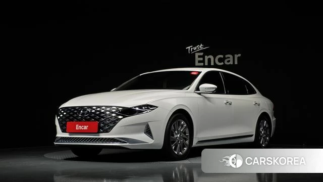 Hyundai The New Grandeur IG Hybrid 2021 Белый из Кореи
