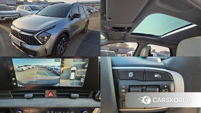 Kia Sportage 5th Generation Hybrid 2022 Серый из Кореи