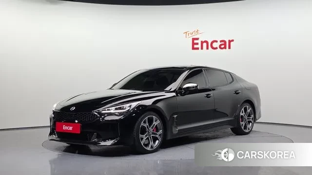 Kia Stinger 2019 Черный из Кореи