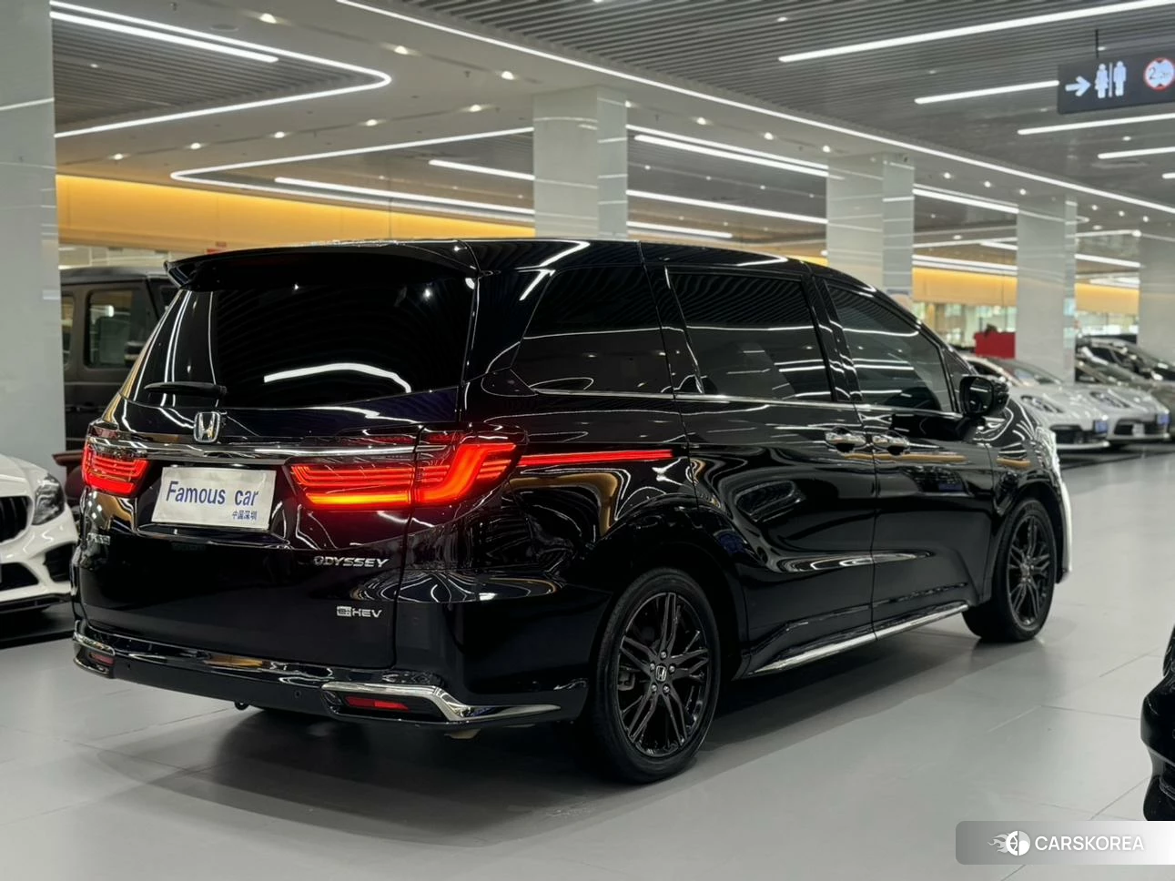 Honda Odyssey 2023 Черный из Китая