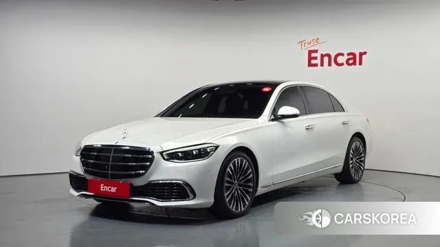 Mercedes-Benz S-Class W223 2021 Белый из Кореи