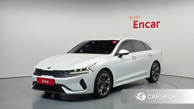 Kia K5 Hybrid 3rd Generation 2021 Белый из Кореи