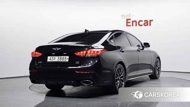 Genesis G80 2018 Черный из Кореи