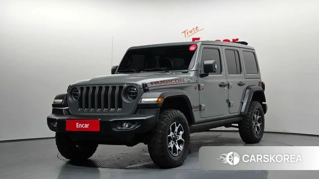 Jeep Wrangler (JL) 2022 Серебристо-серый из Кореи