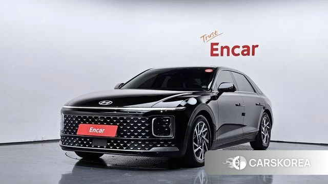 Hyundai Grandeur (GN7) 2022 Черный из Кореи