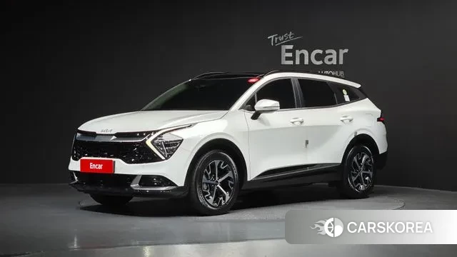 Kia Sportage 5th Generation Hybrid 2023 Белый из Кореи