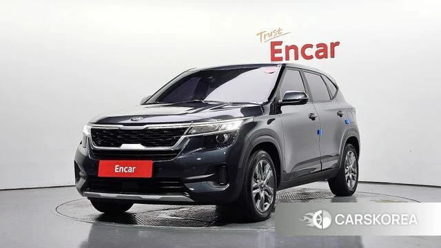 Kia Seltos 2020 Серый из Кореи