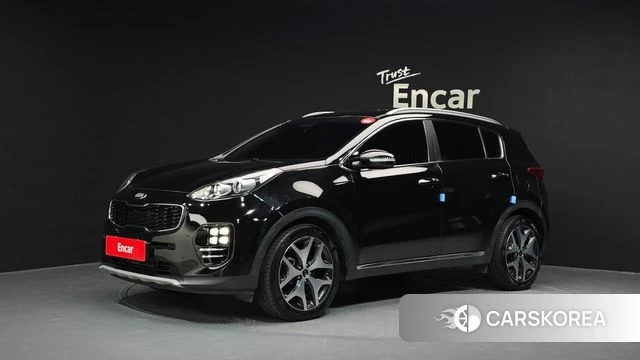 Kia Sportage 4th Generation 2018 Черный из Кореи