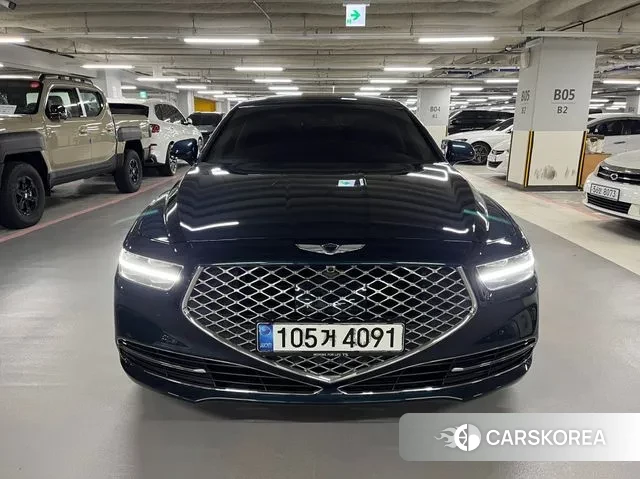 Genesis G90 2020 Темно-зеленый из Кореи