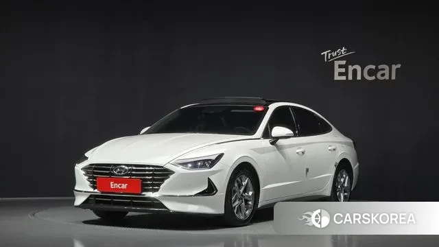 Hyundai Sonata (DN8) 2019 Белый из Кореи