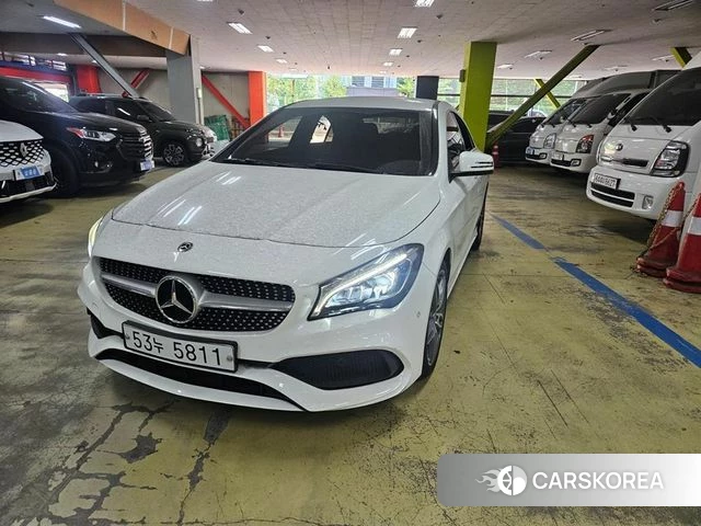 Mercedes-Benz CLA-Class C117 2018 Белый из Кореи
