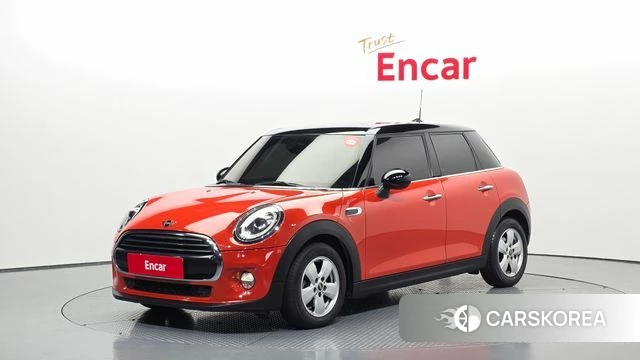 Mini Cooper 2019 Оранжевый из Кореи