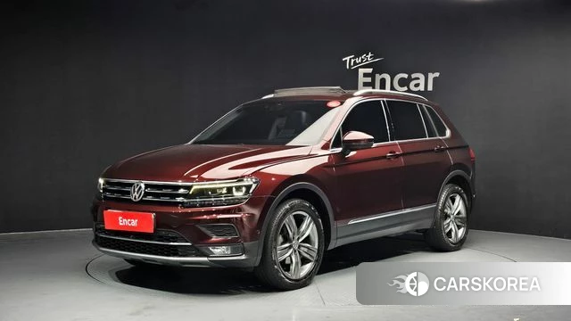 Volkswagen Tiguan second Generation 2018 Коричневый из Кореи