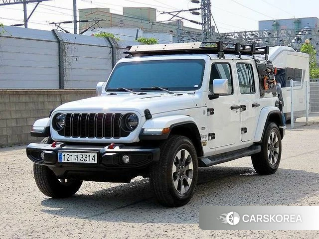 Jeep Wrangler (JL) 2023 Белый из Кореи
