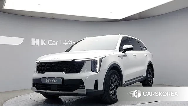 Kia The New Sorento 4th Generation 2023 Белый из Кореи