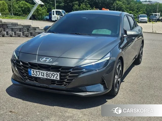 Hyundai Avante (CN7) 2020 Серый из Кореи