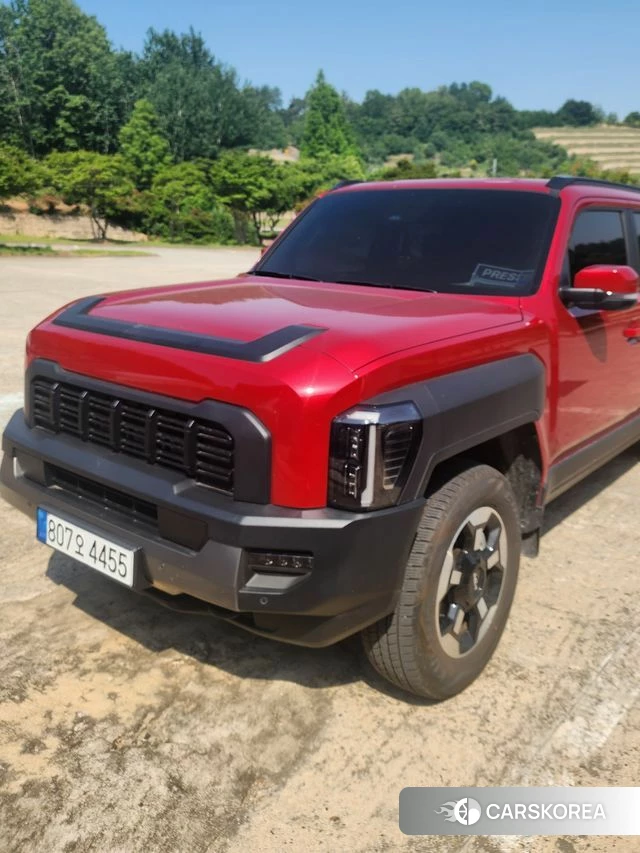 Kia Tasman 2025 Красный из Кореи