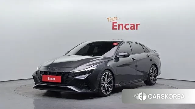 Hyundai Avante (CN7) 2021 Серый из Кореи