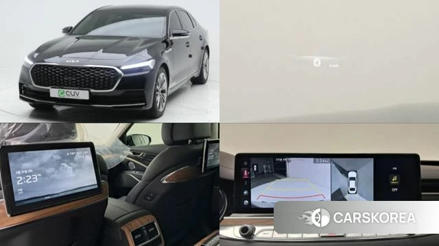 Kia The New K9 2nd generation 2022 Черный из Кореи