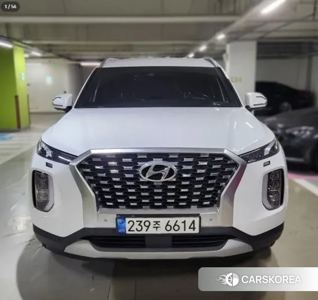 Hyundai Palisade 2020 Белый из Кореи