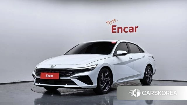 Hyundai The New Avante (CN7) 2025 Белый из Кореи