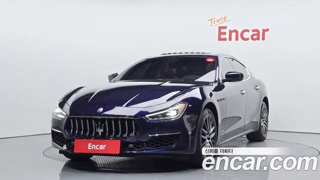 Maserati Ghibli 2021 Синий из Кореи