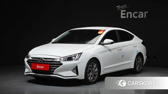Hyundai The New Avante AD 2019 Белый из Кореи