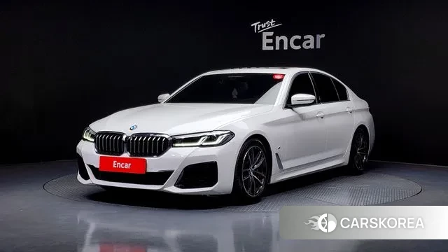 BMW 5 Series (G30) 2022 Белый из Кореи