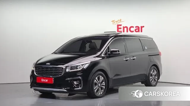 Kia The New Carnival 2018 Черный из Кореи