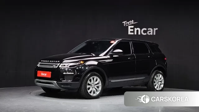 Land Rover Range Rover Evoque 2018 Черный из Кореи