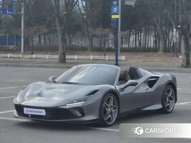 Ferrari F8 Spider 2021 Серый из Кореи