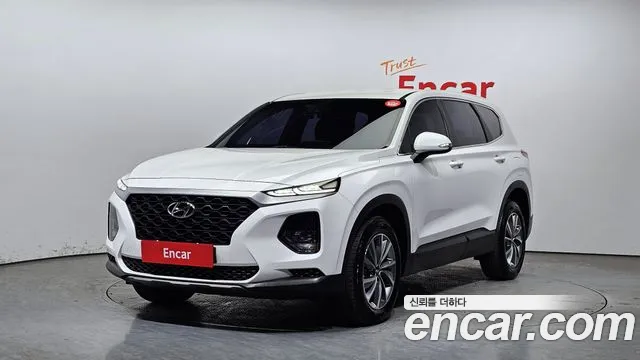 Hyundai Santa Fe TM 2018 Белый из Кореи