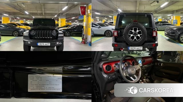 Jeep Wrangler (JL) id 4591444 из Кореи