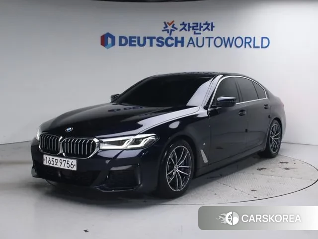 BMW 5 Series (G30) 2020 Черный из Кореи