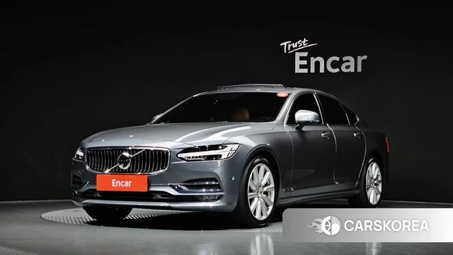 Volvo S90 2018 Серый из Кореи