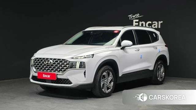 Hyundai The New Santa Fe 2022 Серебристо-серый из Кореи
