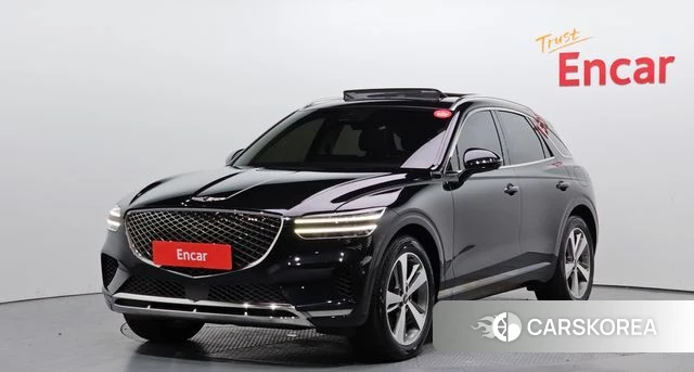 Genesis GV70 2021 Черный из Кореи
